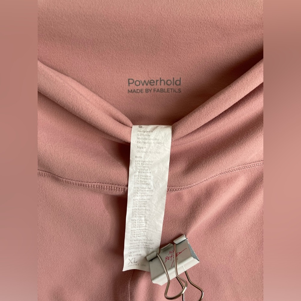 Fabletics Powerhold Size Xl But Fits More Like A … - image 3